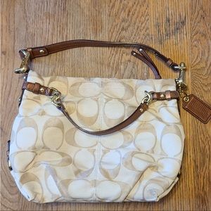 Authentic Coach Bag ottoman